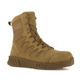 FLOATRIDE ENERGY TACTICAL - MEN'S 8" TACICAL BOOT w/ SIDE ZIPPER COMPOSITE TOE